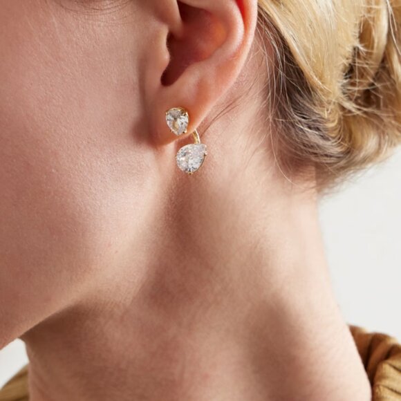 Roxanne Assoulin Jewelry - Roxanne Assoulin Diamond Girl Float Earrings